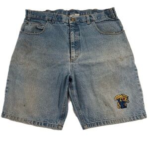 VTG Men's Kentucky Wildcat's Blue Jean Shorts Medium Wash Size 38 True Fan